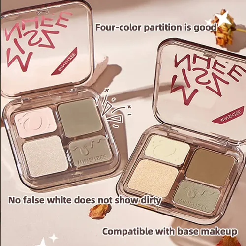 Paleta De Maquillaje Iluminador Facial Matte Shadow Lasting