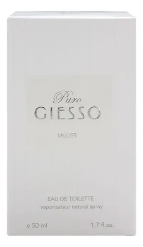 Perfume Giesso Puro Mujer Eau De Toilette 50ml Spray