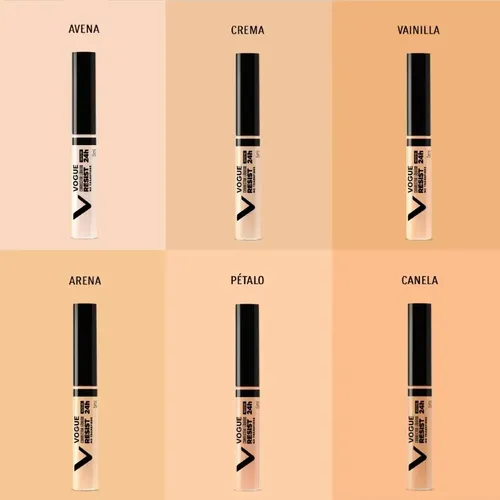 Corrector Liquido De Ojeras Vogue Resist 24hs Larga Duracion