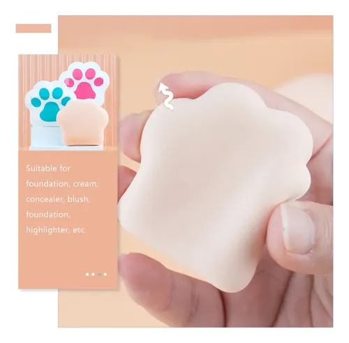 Aplicación De Iluminador Makeup Powder Puff