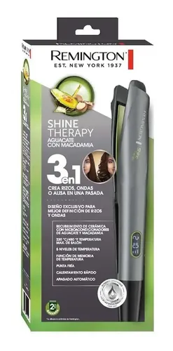 Planchita Pelo 3en1 Remington Con Aguacate Y Macadamia S16a