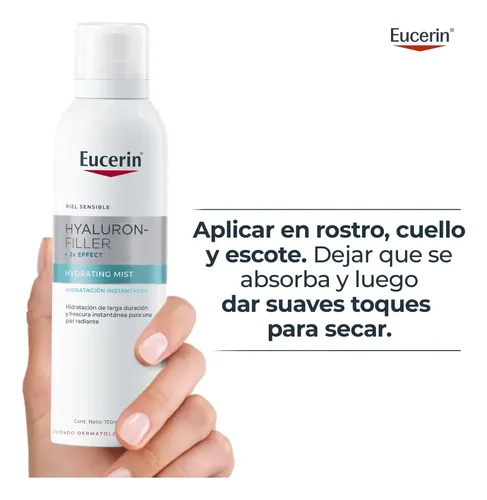 Bruma Facial Eucerin Hyaluron Filler Hidratante 150ml