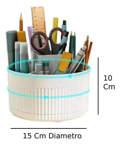 Organizador Maquillaje Giratorio Portacosmeticos Multiuso