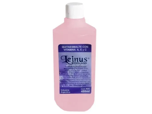 Quita Esmalte Profesional X6 Unidades 500ml Manicuría