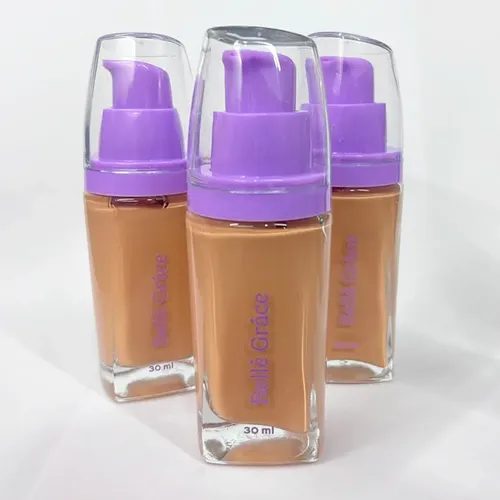 Base Liquida Rostro Mate Facial Natural Maquillaje 30ml