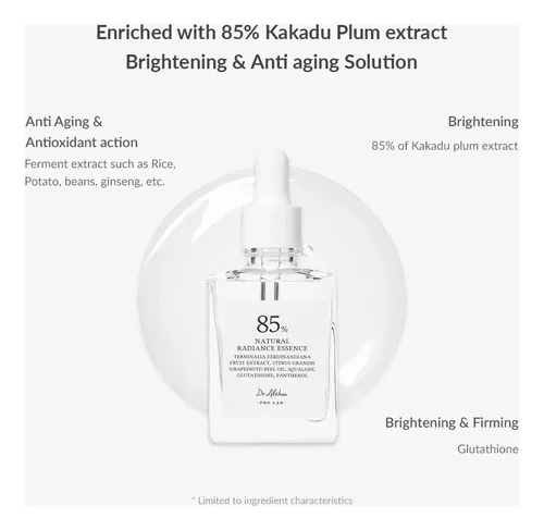 Dr.althea Natural Radiance Esencia De Acción Múltiple