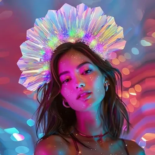 Vincha Diadema Con Luces Led Para Fiestas Y Disfraces