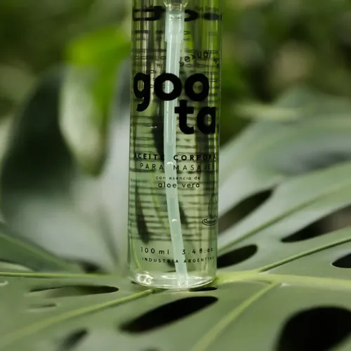 Aceite Corporal Para Masajes Goota 100ml Relajantes