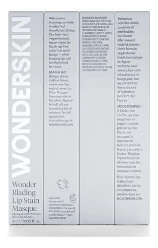 Mascarilla Para Labios Wonderskin Wonder Blading Lovely Nude