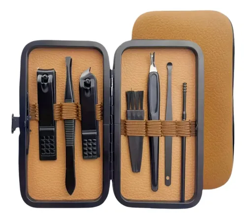 Set De Manicura De 7 Piezas Cortaúñas Y Cuchara For Oídos