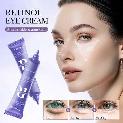 Contorno De Ojos Con Retinol Anti-arrugas Bioaqua Momento De Aplicación Día/noche Tipo De Piel Mixta