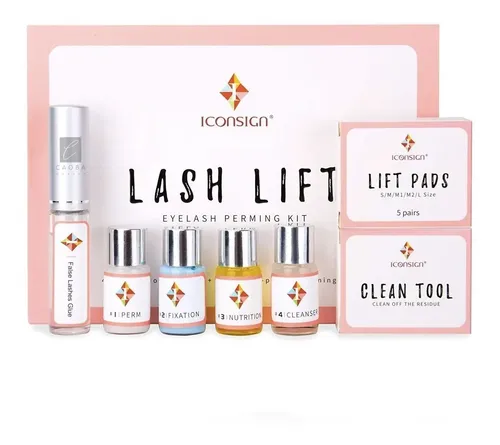 Kit Para Permanente De Pestañas Lifting Iconsign Completo