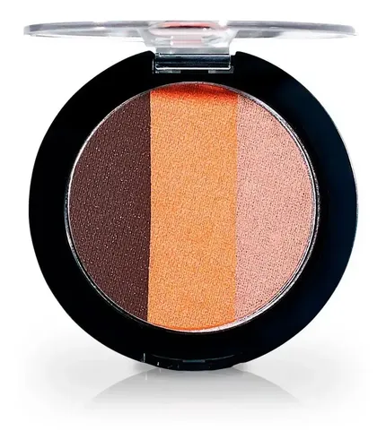 Sombras Trio Natura Faces Naturannaff Color Naranja Chaos