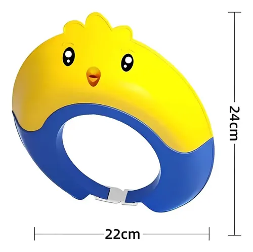 Gorro Sombrero De Baño Ducha Bebés Niños Vicera Pajarito