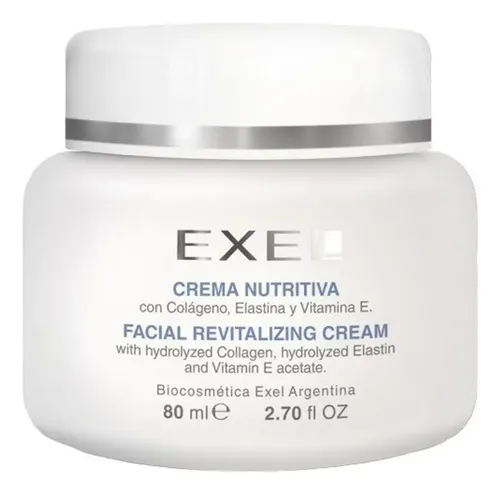 Crema Nutritiva Con Colageno, Elastina Y Vit E Exel X 80 Ml Tipo de piel Seca