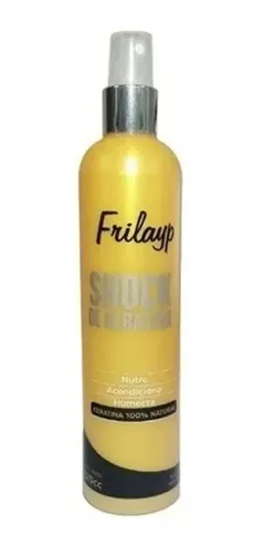Shock De Keratina Natural Humectante Nutre Frilayp 220cc X3