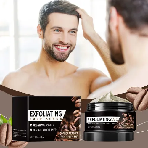 Cy Exfoliante Facial De Café Para Eliminar Puntos Negros Y