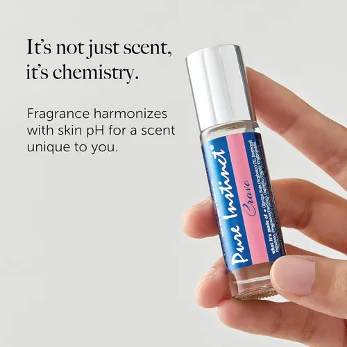 Aceite De Perfume Con Feromonas En Rollo Pure Instinct Crave Para Mujer, 10 Ml