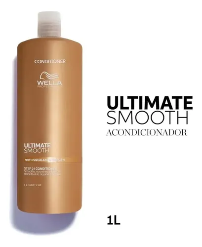 Acondicionador Wella Ultimate Smooth Nutricion Profunda 1l