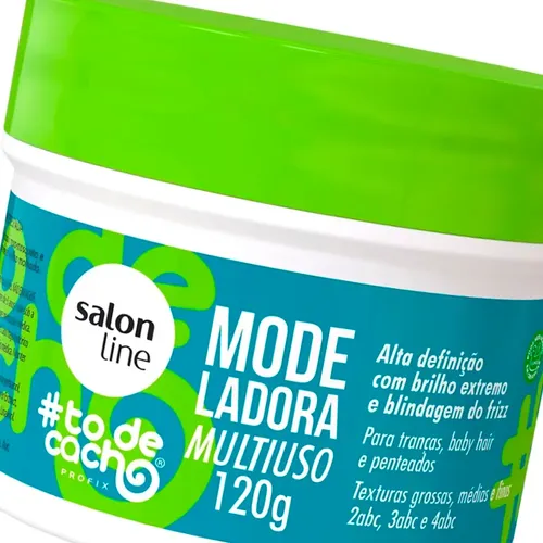 Salon Line To De Cacho Gel Modelador Multiuso X 120gr 6c