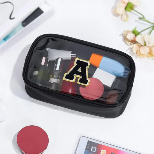 Neceser De Viaje Transparente Yoolife Initial, Negro