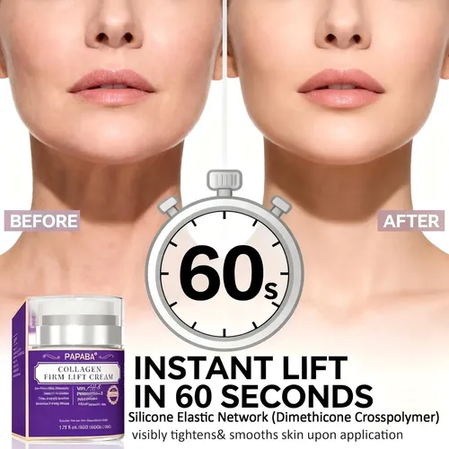 Crema Facial Firmeza Cuello Y Ojos Papaba Ah-8