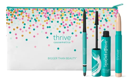 Thrive Causemetics Trio Maquillaje Mascara Delineador