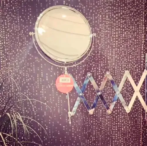 Espejo Pared Extensible Fuelle Tijera Aumento X5 W713