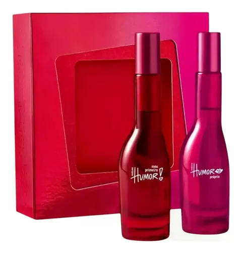 Kit Perfumes Mini Humor Femenino Meu Primeiro y Proprio 2 X 25 Ml Natura