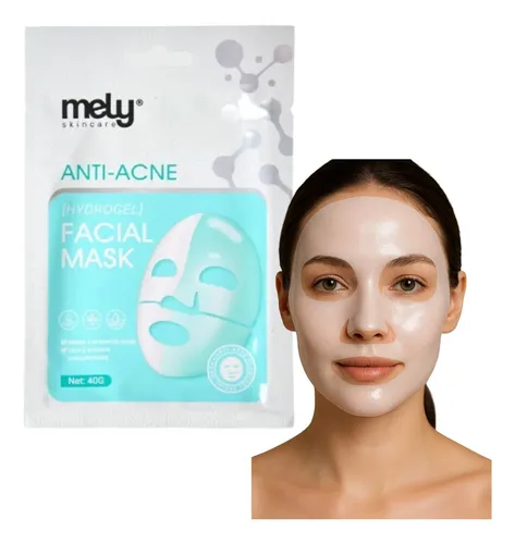 Mascarilla Facial Hidrogel Hidratación Antiacne Achialuronic Tipo de piel Acneica