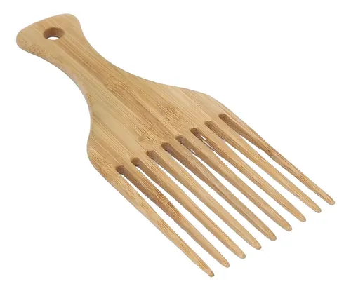 Peine For El Cabello, Peine De Madera For Reflejos Afro,