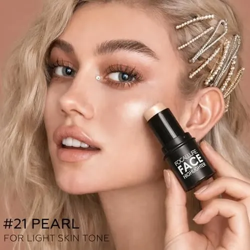 Bolígrafo Iluminador Focallure Cream Highlighter Stick,