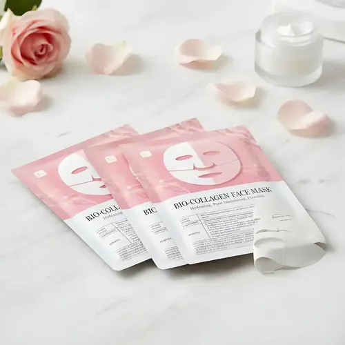 Mascarilla Facial Pack X 3 Colageno Hidratante Antiacne