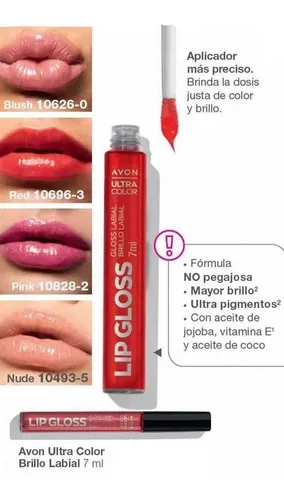 Lifter Gloss Avon Ultra Color Lip Gloss Brillo Labial 7ml