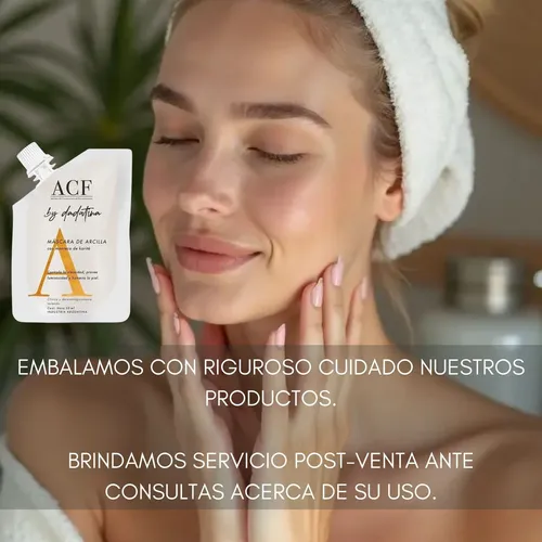 Mascara Arcilla Karite Anti Oleo Luminosidad Dadatina Acf 30