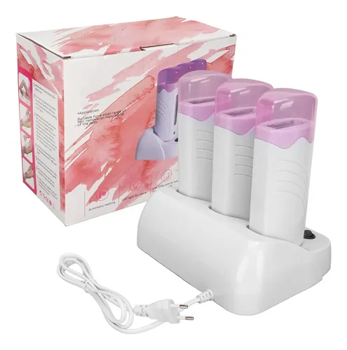 Wax Heater Machine, Juego De Depiladora Eléctrica Portátil,