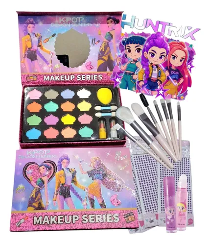 Set Maquillaje Guerreras K-pop Demond Hunters Regalo