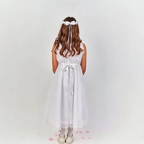 Corona Flores Niña Accesorios Cabello Comunion Cortejo Nena