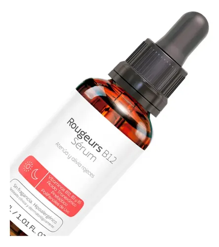 Cepage Rougeurs B12 Serum Antirojeces Piel Sensible Reactiva Sensible Día/noche