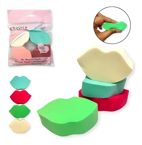 Set Esponjas Maquillaje X12 Mayorista Blender Base Corrector