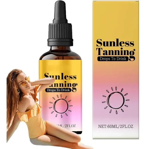 Gotas De Bronceado Sin Sol Orales Hidratante Nutritivo 3pcs