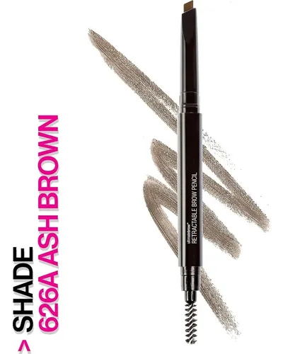Lápiz Para Cejas Con Cepillo Retráctil Wet N Wild Marrón