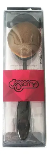 Brocha de Maquillaje para Base Jessamy P7801 Sintética Ovalada