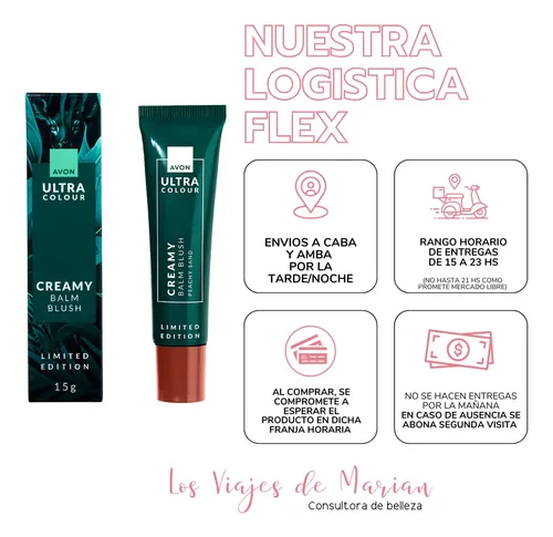 Rubor en Barra Avon Hidratante para Todo Tipo de Piel 15 g