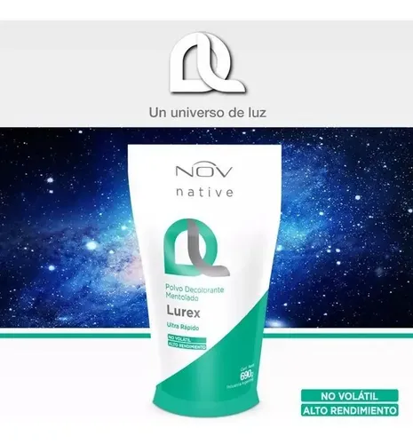 Polvo Decolorante Mentolado Nov X 690grs