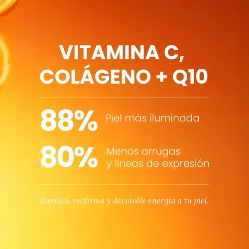Elixir Concentrado Serum Con Vitamina C Colágeno Q10