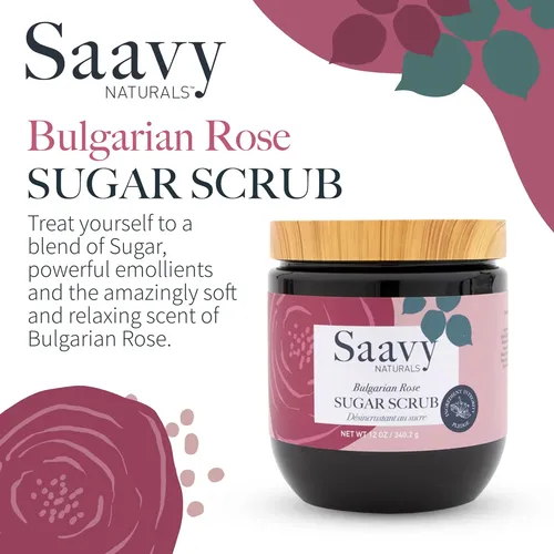 Saavy Naturals Pack De Exfoliante Corporal De Sal Naranja Du