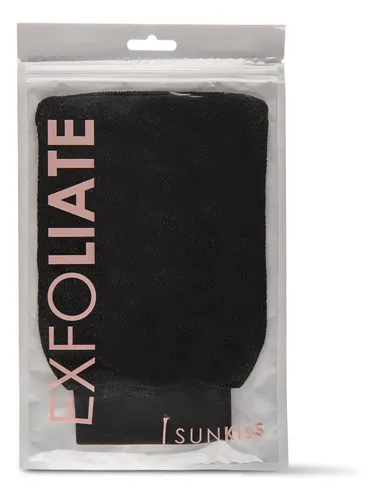 Guante Exfoliante Sunkiss Removedor De Bronceado Negro