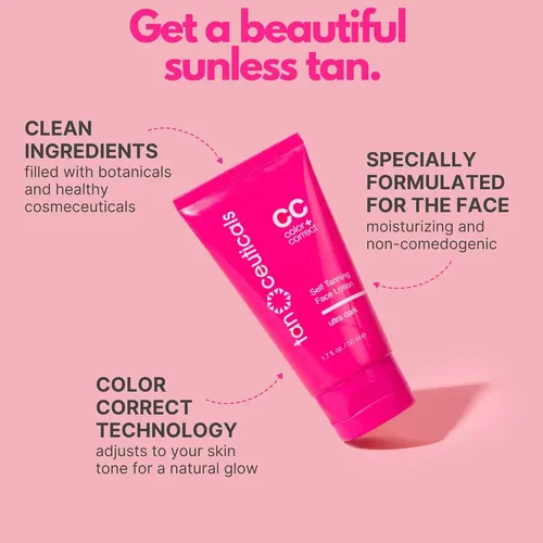 Tanceuticals Facial Self Tanner – Loción Autobronceadora …