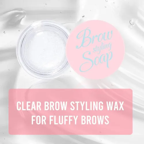 Gel Fijador Para Cejas Vaneria Clear Con Cepillos Duales